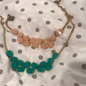 Blue and Pink necklace